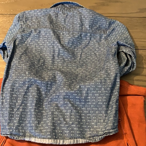 Soverign Code Denim/Boys Button-down - Size 5 - Picture 6 of 6